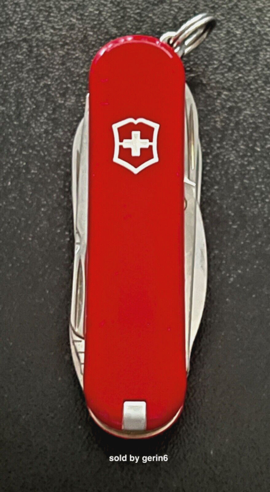 Swiss Army Knife Red MiniChamp 16-Function Multi-Tool with Blade & Scissors