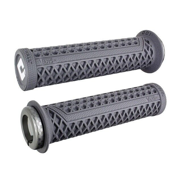 Lock On Mountain Bike Grips - Flanged Handlebar Grips for MTB BMX ATV