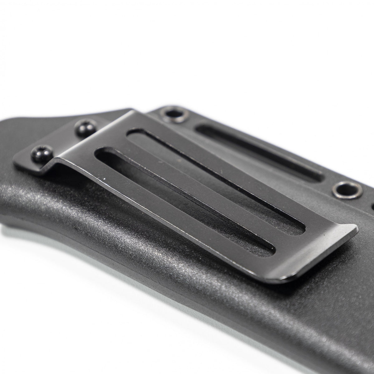 Full Tang Clip Point Tactical Knife with Kydex Sheath - Stainless Steel, 3.5 Inch Blade