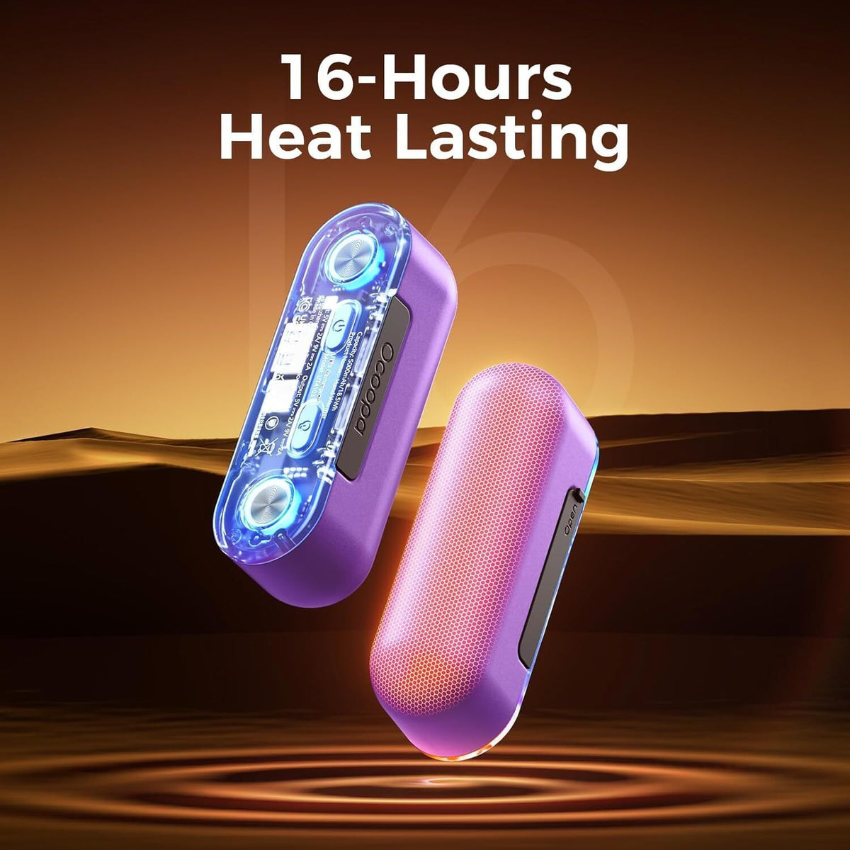 Rechargeable Hand Warmer with Power Bank 10000mAh Portable Electric Heater