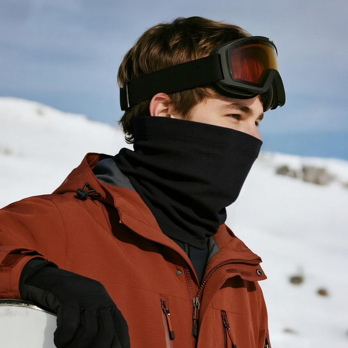 Winter Fleece Face Mask & Neck Gaiter Pack - Windproof & Soft