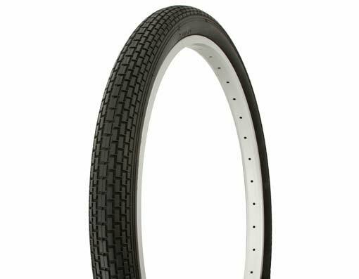 26-Inch Bicycle Tire with Brick Tread - Multiple Colors Available