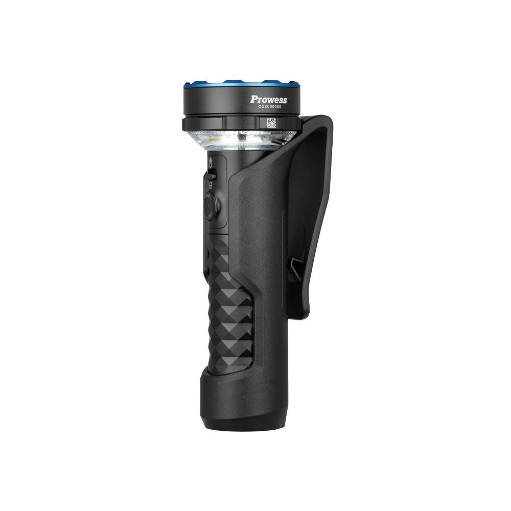 High-Power LED Flashlight and Desk Lamp with Bidirectional Lighting