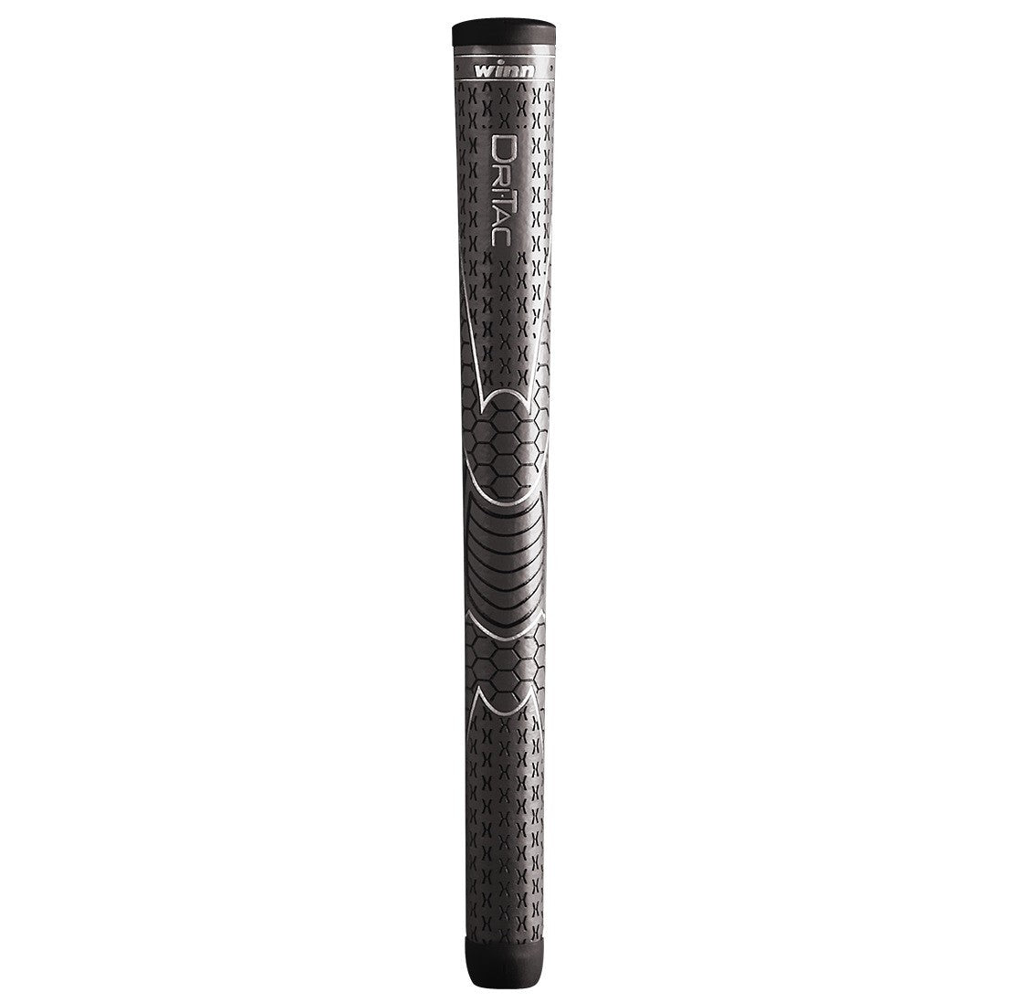 Oversize Tennis Grip Set - Dri-Tac Comfort Shock Absorption Gray 10 Pack