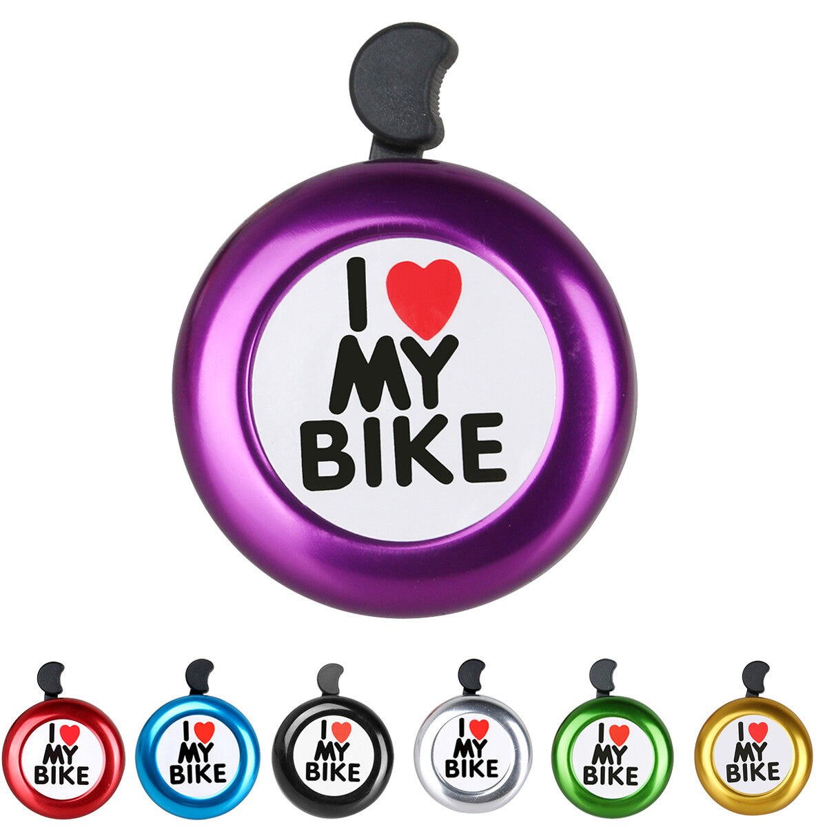 Metal Bicycle Handlebar Bell Horn Loud Ring Safety Cycling Accessory