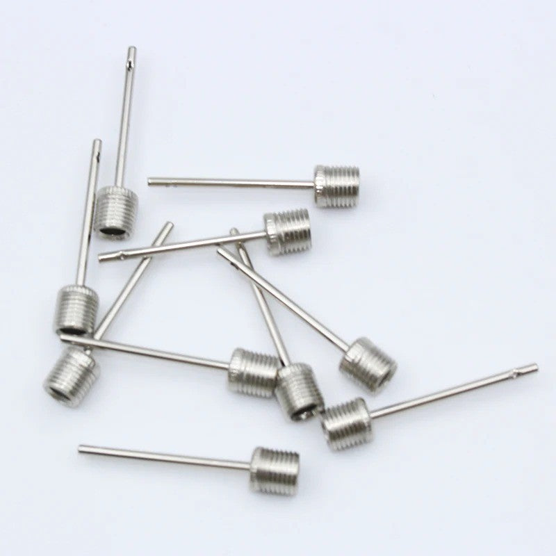 10PCS Stainless Steel Ball Pump Needles for Soccer and Basketball Inflation