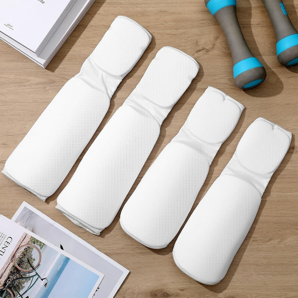 Martial Arts Shin & Forearm Protective Gear Set for Taekwondo & MMA