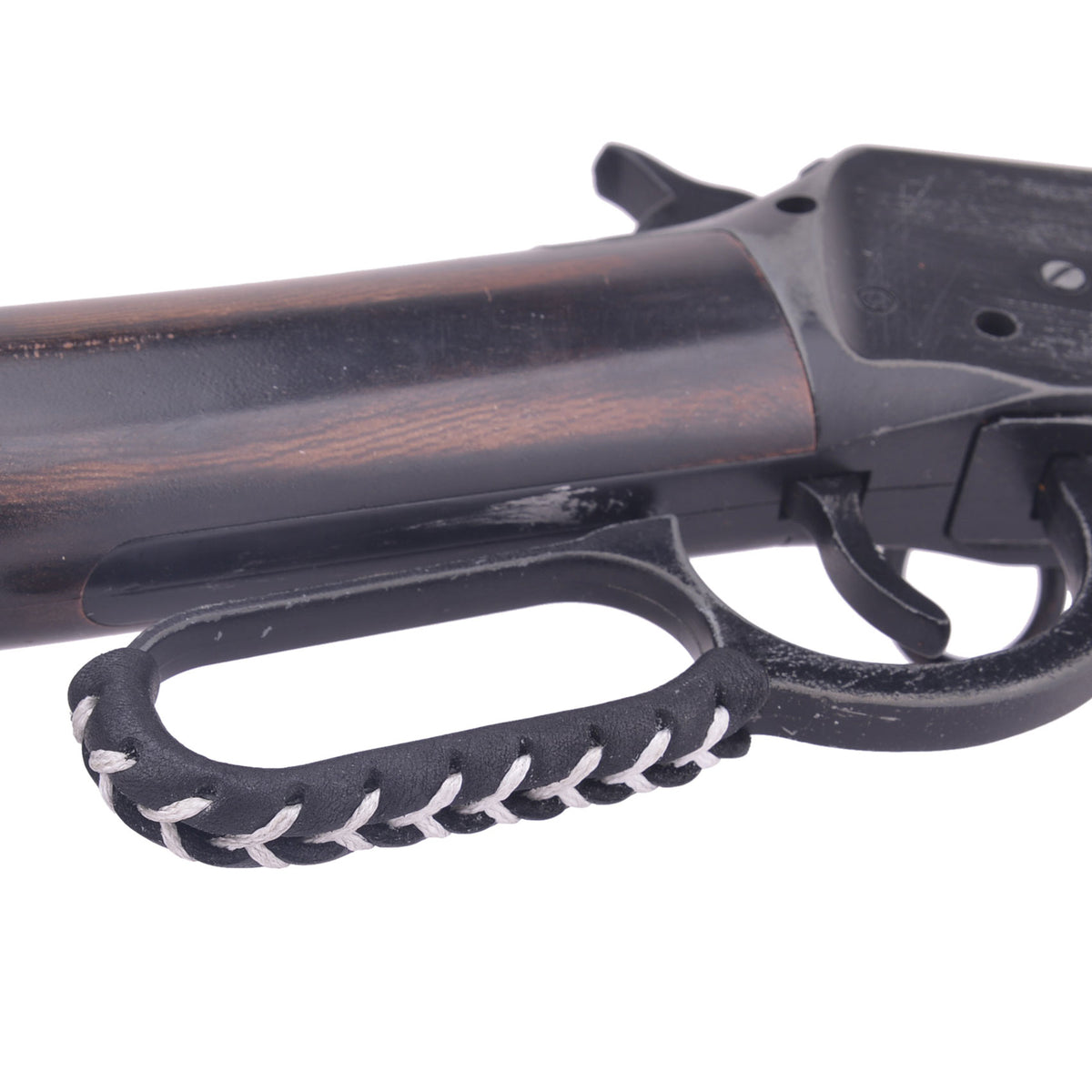 Leather Gun Lever Wrap Protector for Shotgun and Rifle - Full Grain Cowhide
