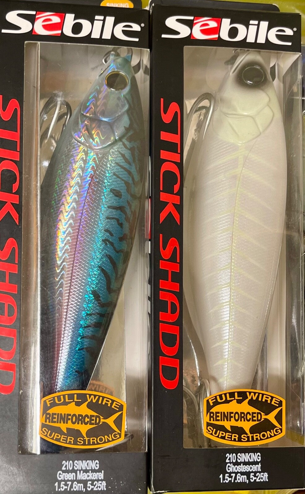 Heavy Duty Sinking Gliding Fishing Lure - 8.25 Inch, 7.38 Oz Saltwater Bait