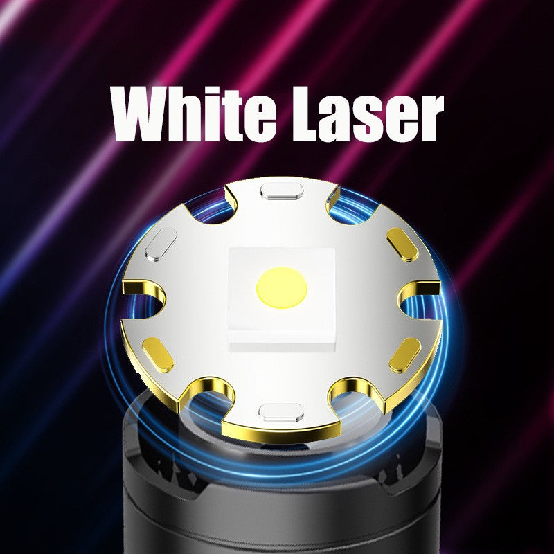 Rechargeable LED Tactical Flashlight 350000000 Lumens, Waterproof, Multi-Mode