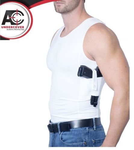 Concealed Carry Tank Top Shirt with Dual Holsters - All Sizes & Colors