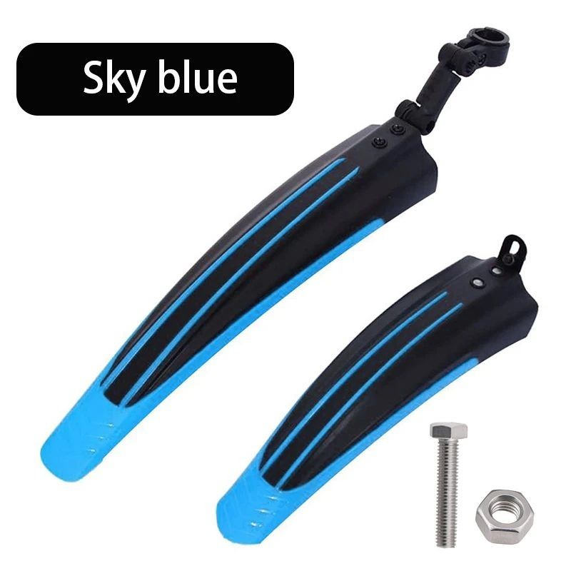 Bicycle Mudguard Set for Mountain and Road Bikes - Front and Rear Fenders