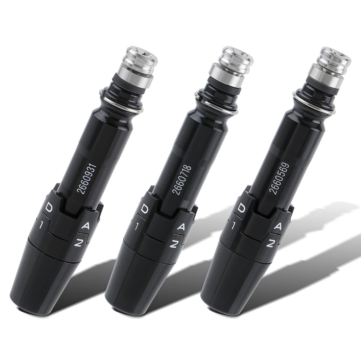 Golf Shaft Adapter Sleeve 3 Pack for Titleist TS2 TS3 TSi2 Driver - Black