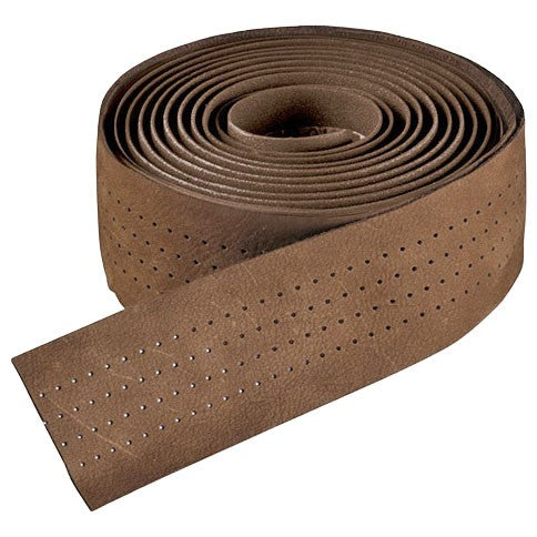 Handlebar Tape for Cycling - Brown Leather, Vintage Style, Shock Absorbing