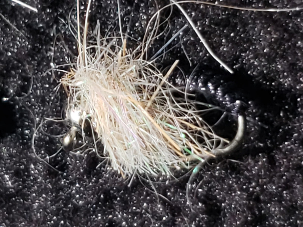 Fly Fishing Flies Bead Head Serendipity Black Size 16 - 1/2 Dozen