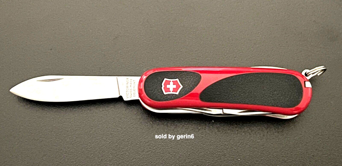 Victorinox Swiss Army Knife EvoGrip 18 Red & Black 15-Function Multi-Tool