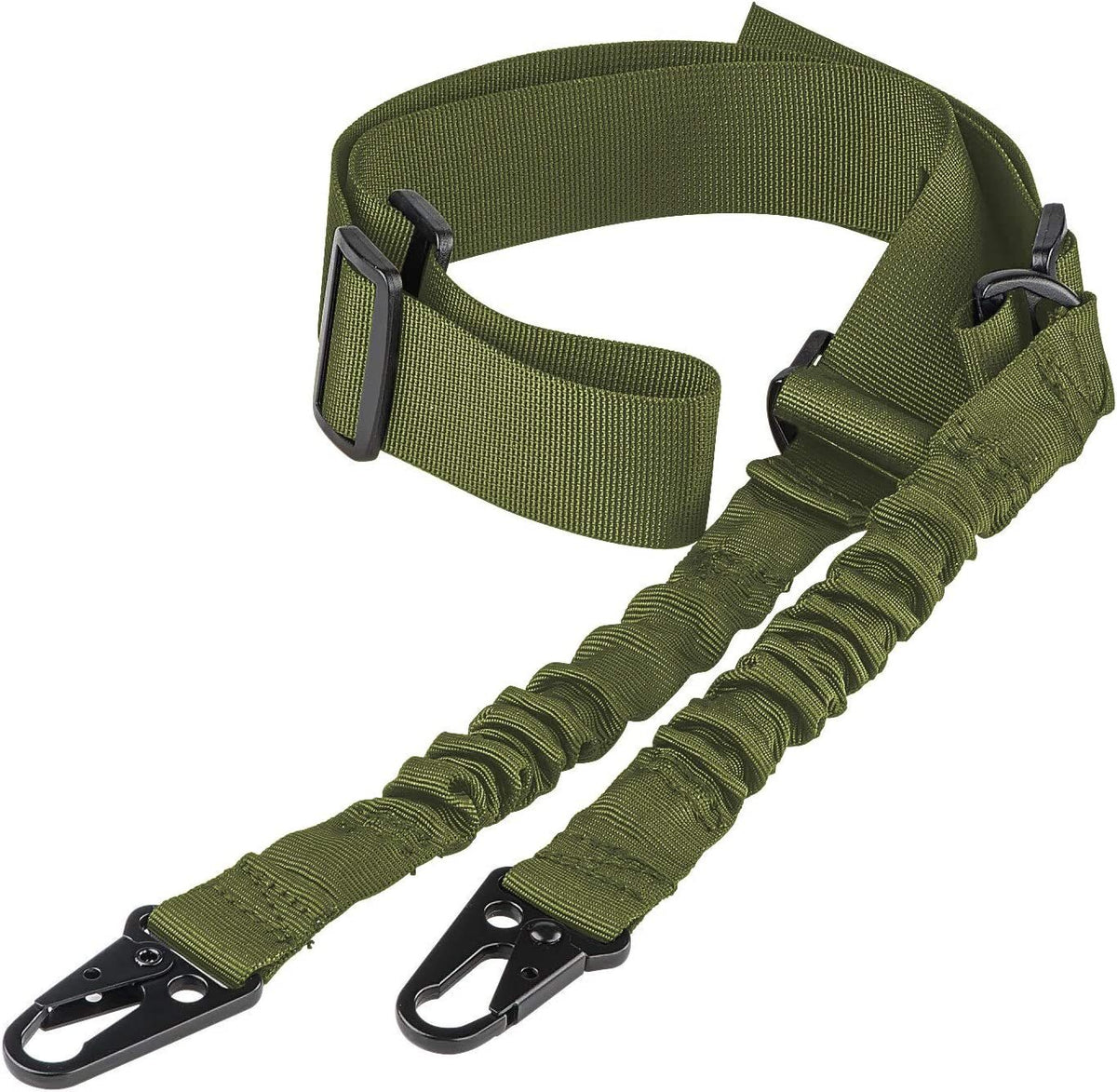 Two Point Tactical Rifle Sling with Quick Detach Nylon Strap Adjustable for Outdoor Shooting