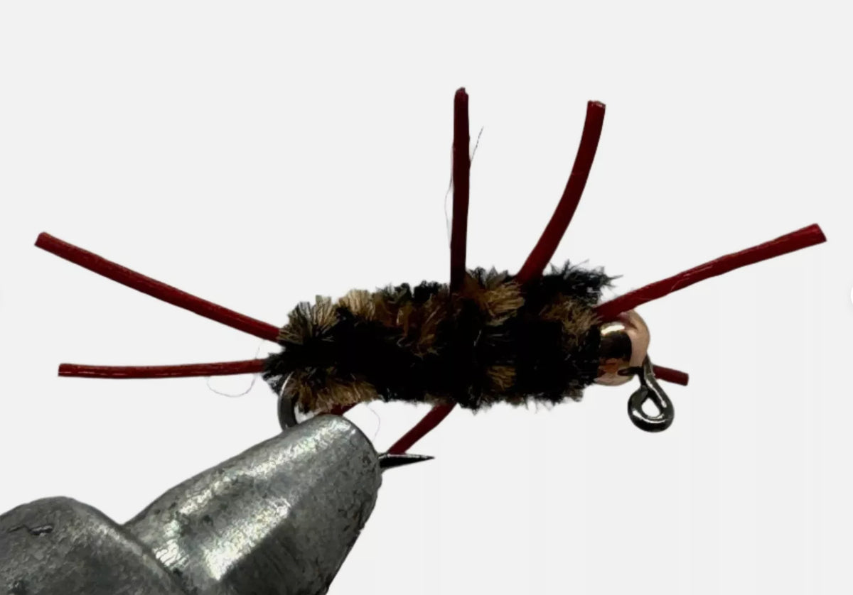 Fly Fishing Nymph Assortment - 18 High-Quality Stonefly Flies for Trout