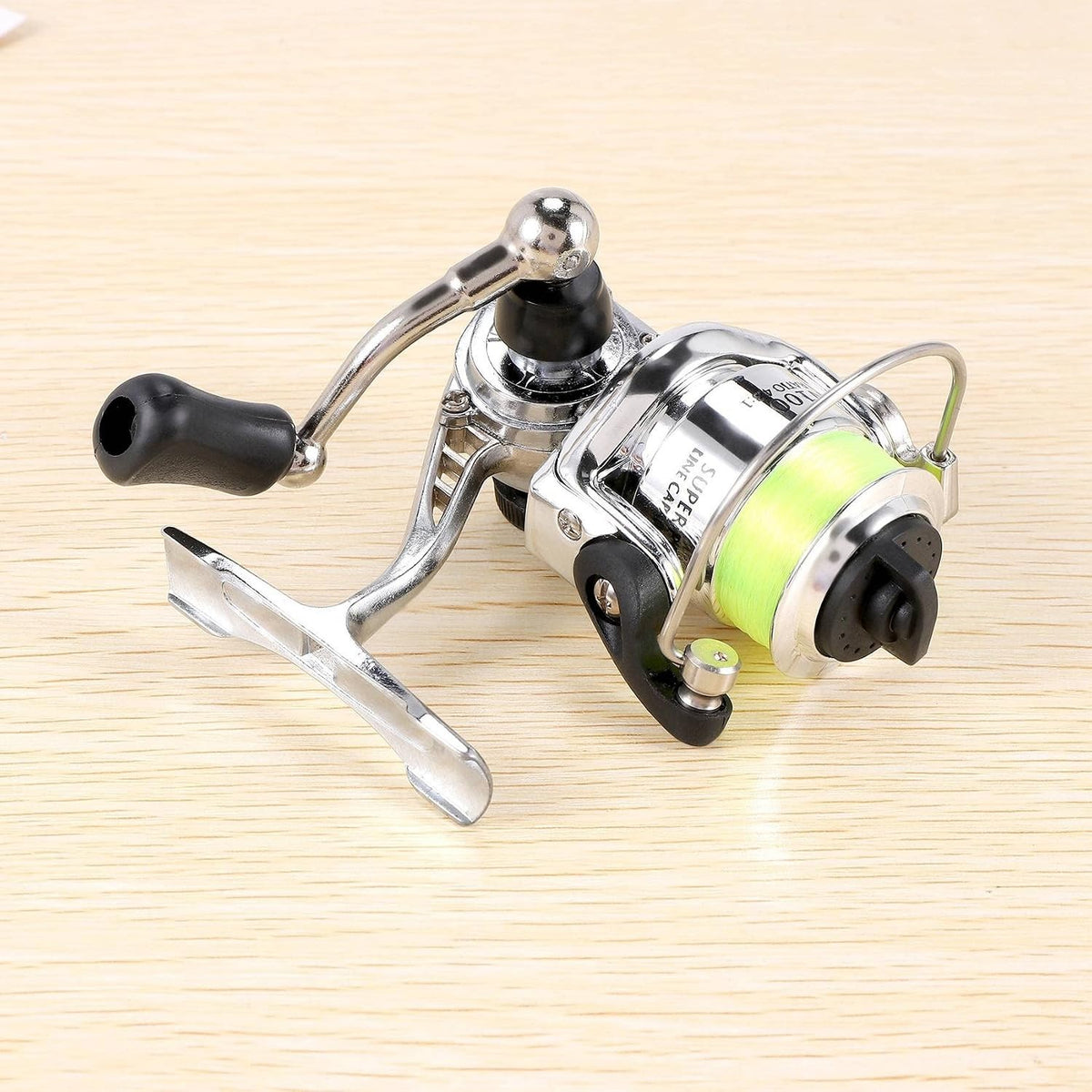Mini Spinning Fishing Reel 1/3pcs Pocket Size Gear Ratio 4.3:1