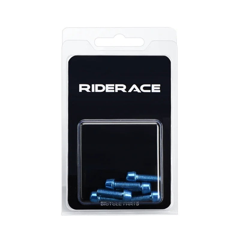 Bike Handlebar Bolts Set Titanium M5 x 18MM - Bicycle Stem Fasteners