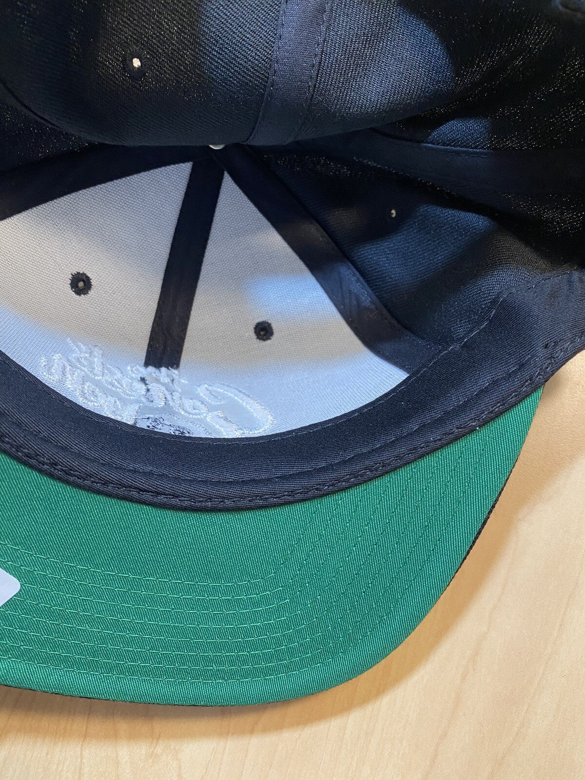 Malbon Golf Hat Genesis Open Pacific Palisades Black Snapback Cap