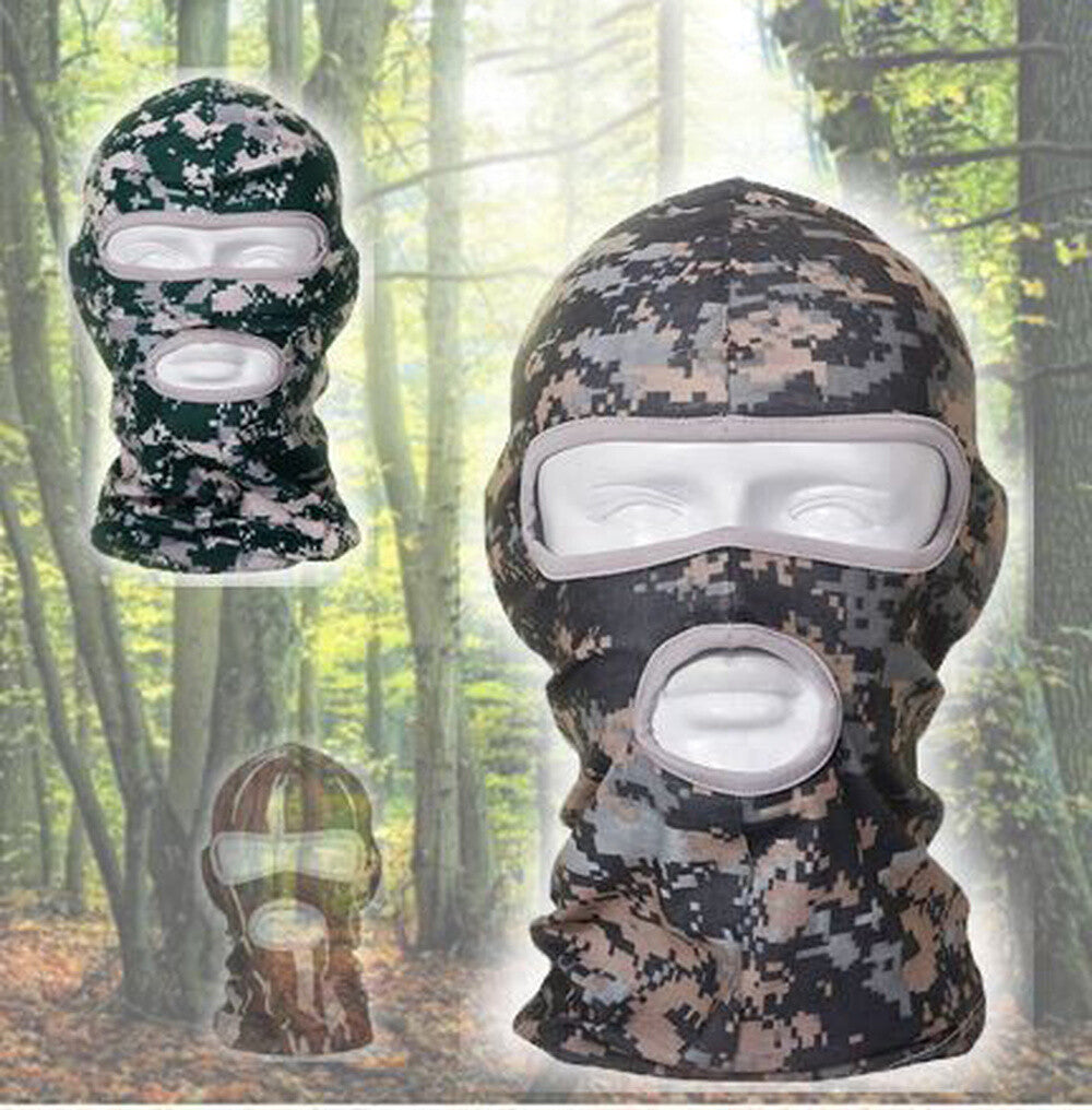 Unisex Full Face Mask Balaclava for Outdoor Activities - Summer Tactical Helmet Liner