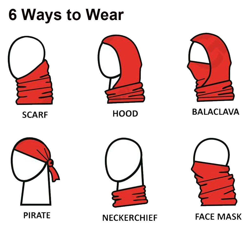 Winter Windproof Balaclava Ski Mask for Men Women Fleece Neck Warmer Face Cover
