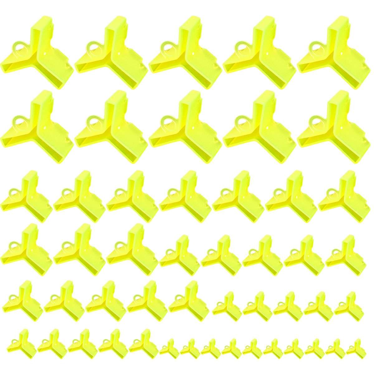 100pcs Fishing Hook Protector Covers Assorted Sizes Treble Hook Sheaths