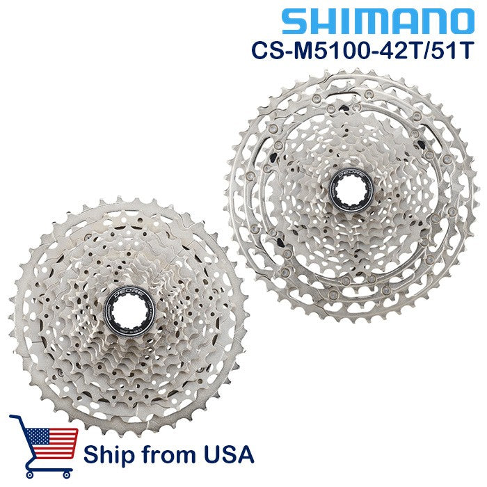 Shimano Deore 11-Speed Mountain Bike Cassette Sprocket 11T-42T & 11T-51T