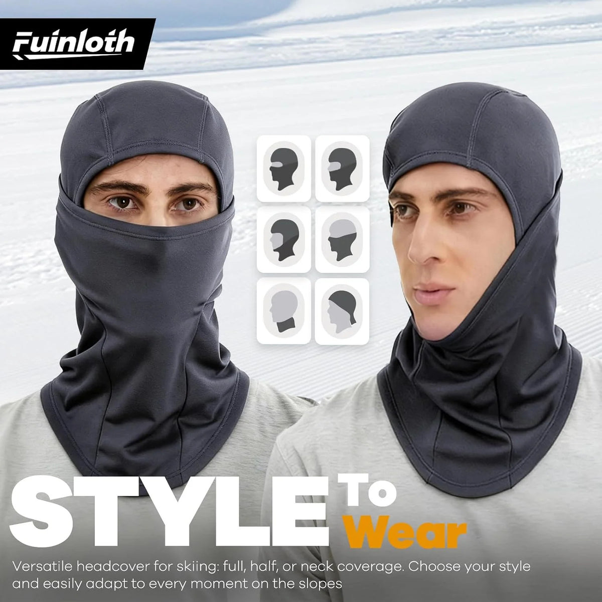 Windproof Ski Mask Balaclava for Cold Weather - Motorcycle & Outdoor Sports