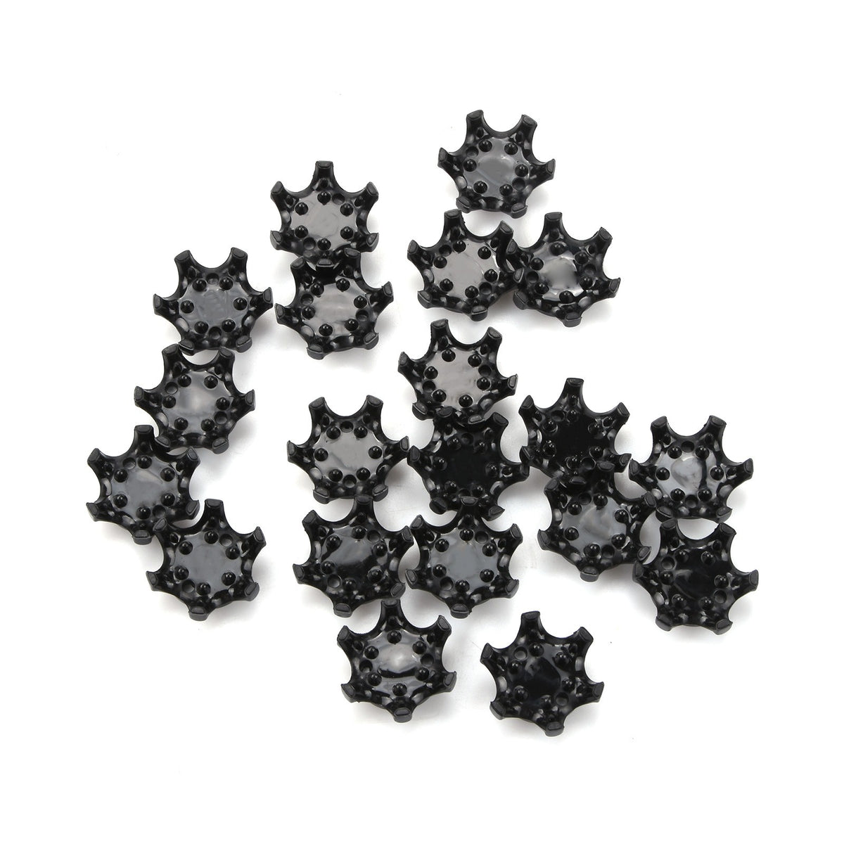 20PCS Soft Plastic Golf Shoe Spikes Replacement Cleats - Fast Twist Install