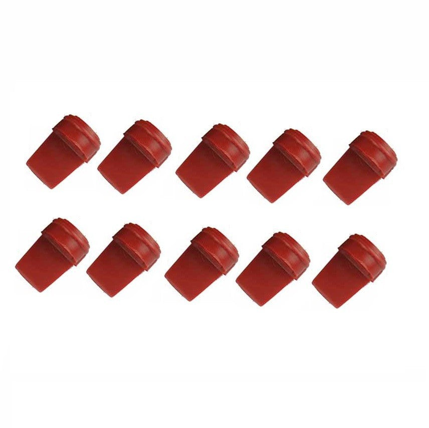 10 Piece Elastic Polymer Wedge Kit - Red Tool Accessories