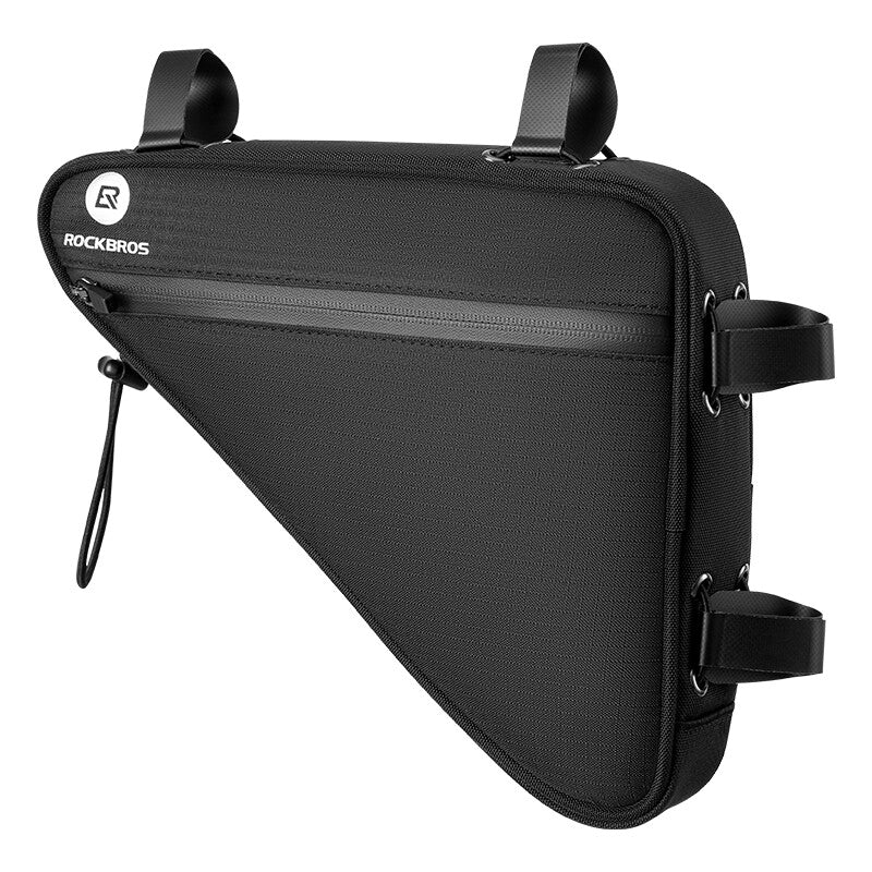 Cycling Triangle Frame Bag 1.5L Waterproof Bike Storage Pouch Reflective