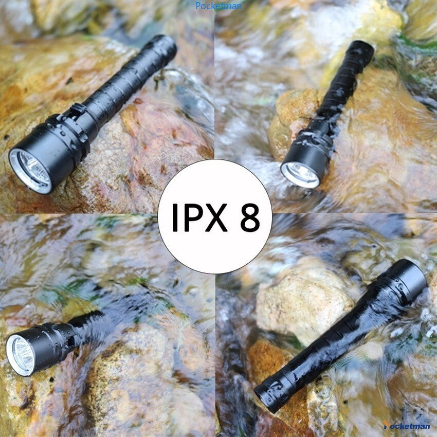 85000LM Waterproof Diving Flashlight Torch for Scuba