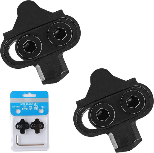 Bike Cleats SPD Single-Directional Release Cycling Pedal Accessories