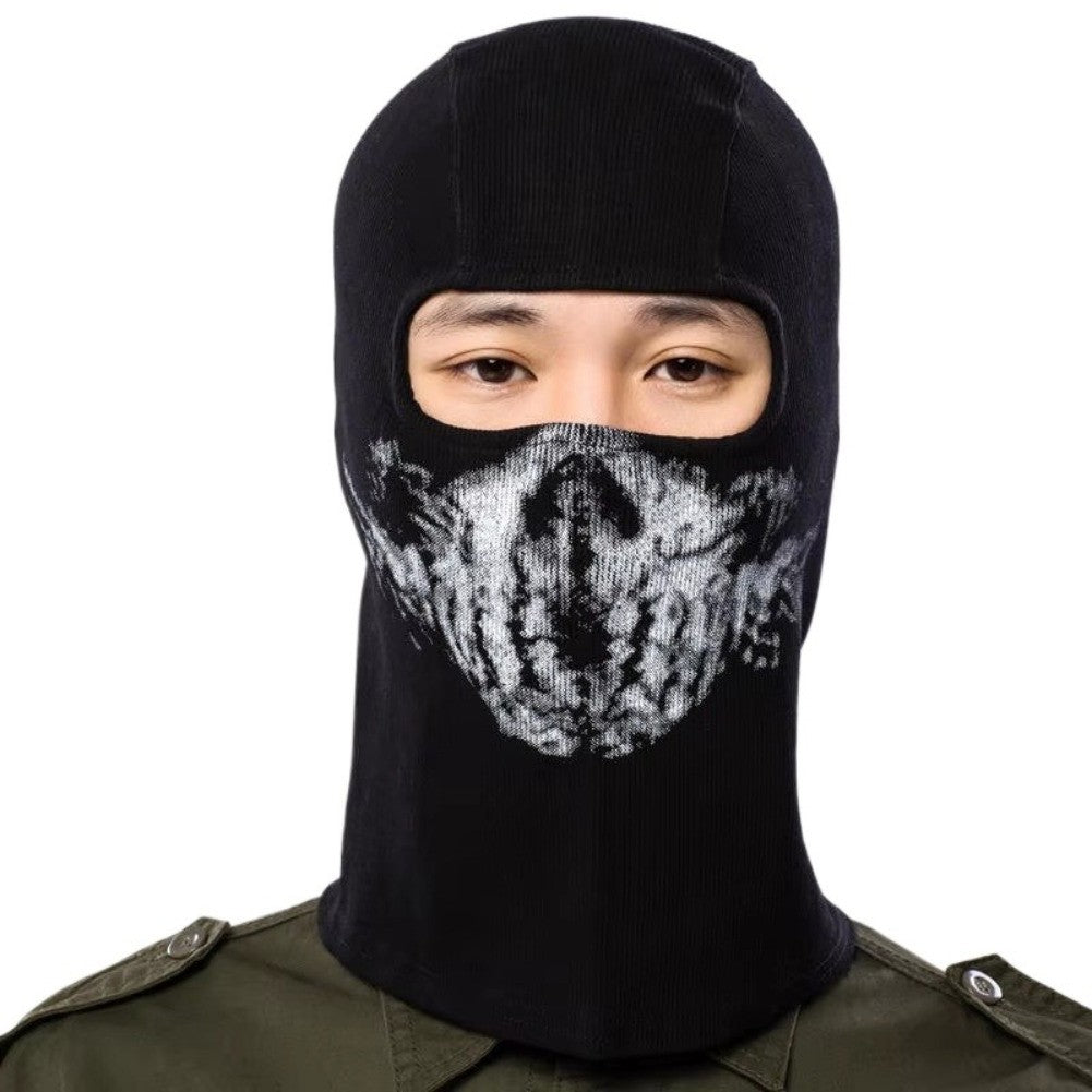 Halloween Ghost Skull Balaclava Face Mask for Sports & Motorcycle Safety