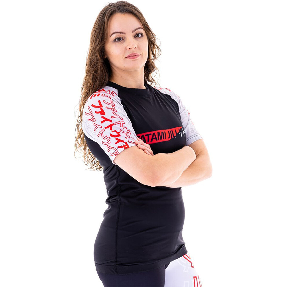 Women's Uncover Short Sleeve Rashguard - Black for Jiu-Jitsu & MMA
