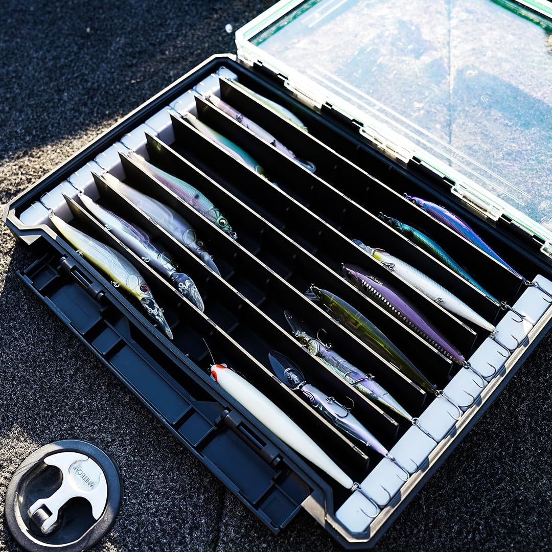 Waterproof Fishing Tackle Box for Jerkbaits & Hard Lures - 3700 Size