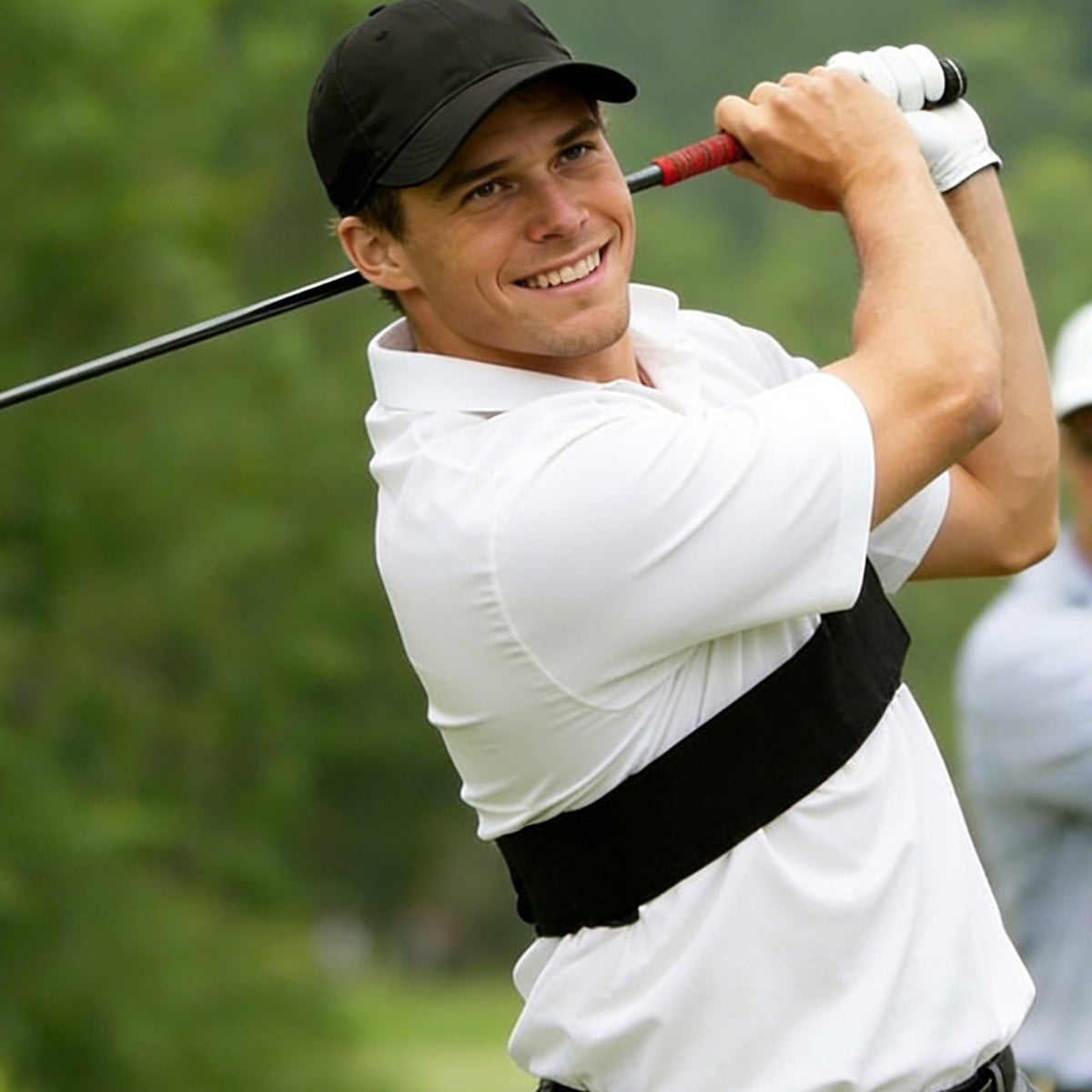 Portable Golf Swing Trainer Band | Practice & Improve Swing Mechanics