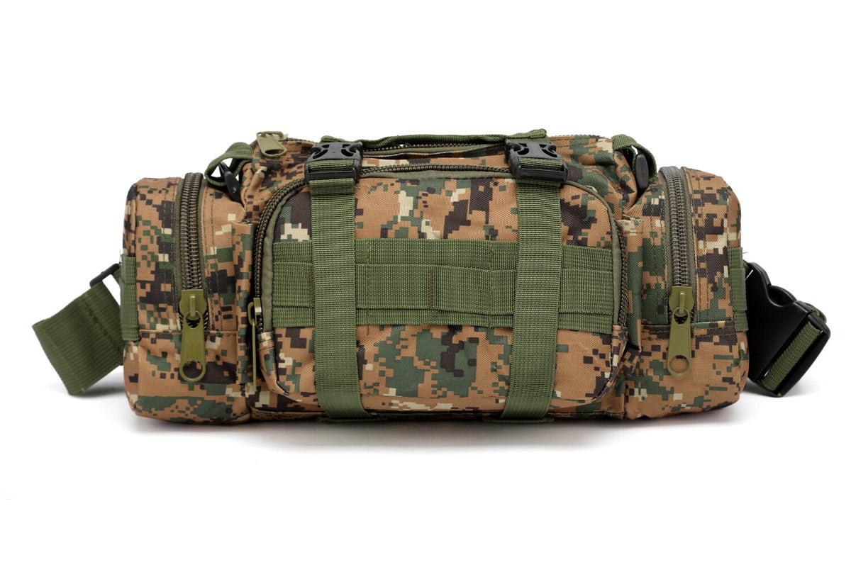 Military Waist Bag Molle Waterproof Fanny Pack Utility Pouch for Outdoor