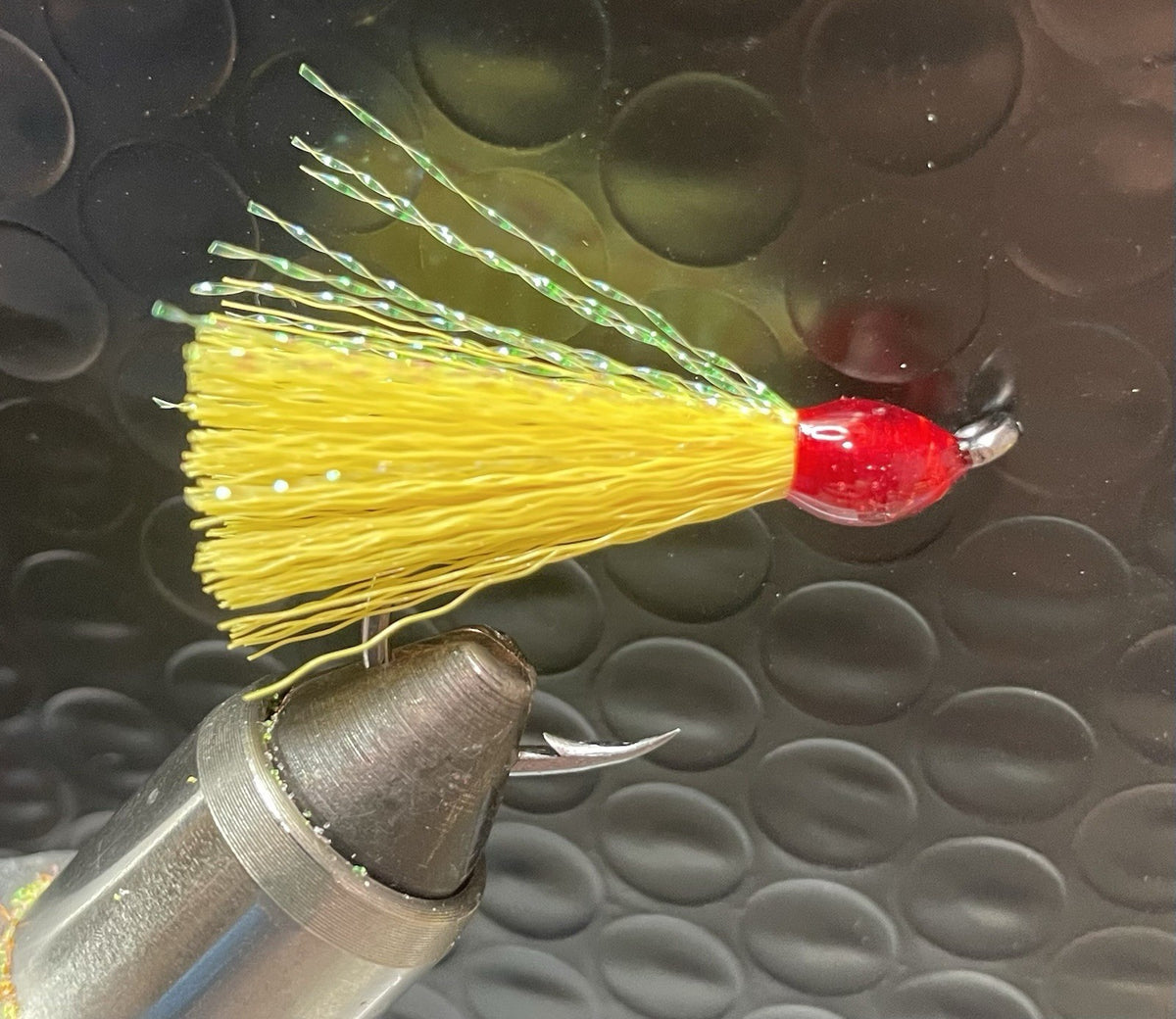 Bright Yellow Pompano Jig Teasers Hook Size 2/0 for Saltwater Fishing