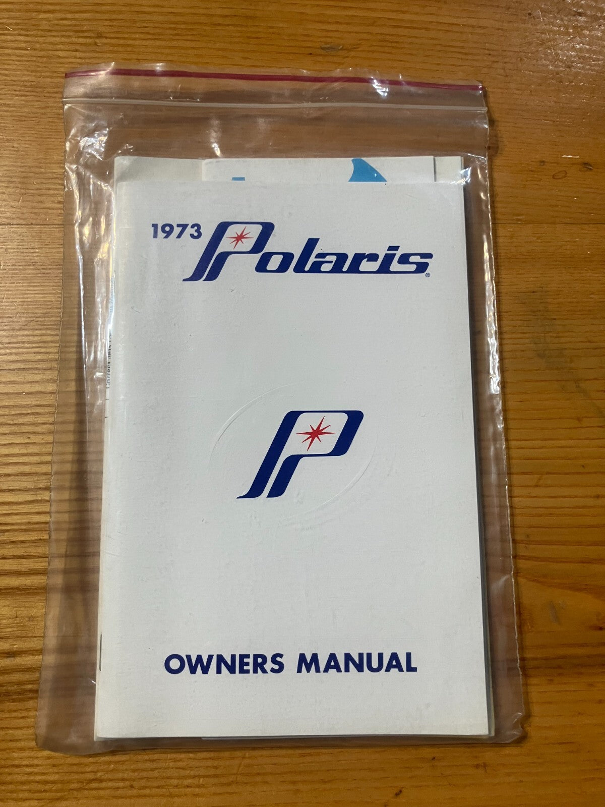 Vintage Polaris 1973 Owners Manual with Safety Brochure - ATV & Motorcycle