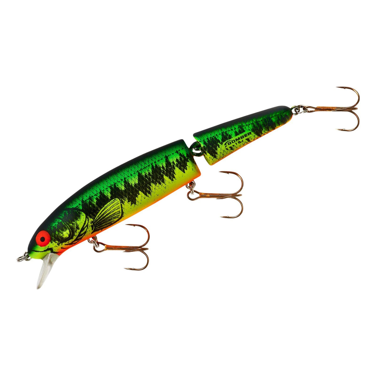 3-Pack Jointed Long A Fire Tiger Bass Fishing Lures - 4.5 Inch Jerkbaits