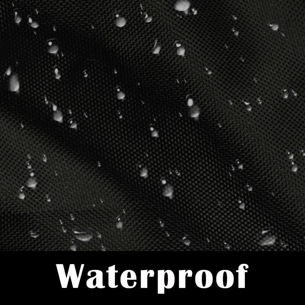 Waterproof 4-Passenger Golf Cart Cover for EZGO Club Car Yamaha Black