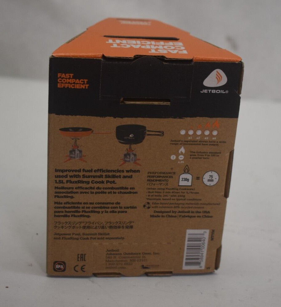 Jetboil MightyMo Single Burner Lightweight Camping Stove for Backpacking