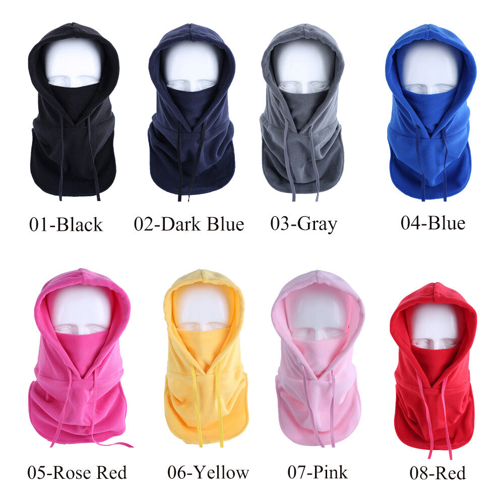 Windproof Soft Fleece Balaclava Ski Mask for Winter Sports Men Women