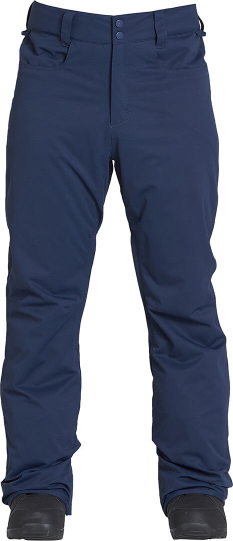 Men's Waterproof Snow Pants - Insulated Outdoor Winter Gear Large Navy