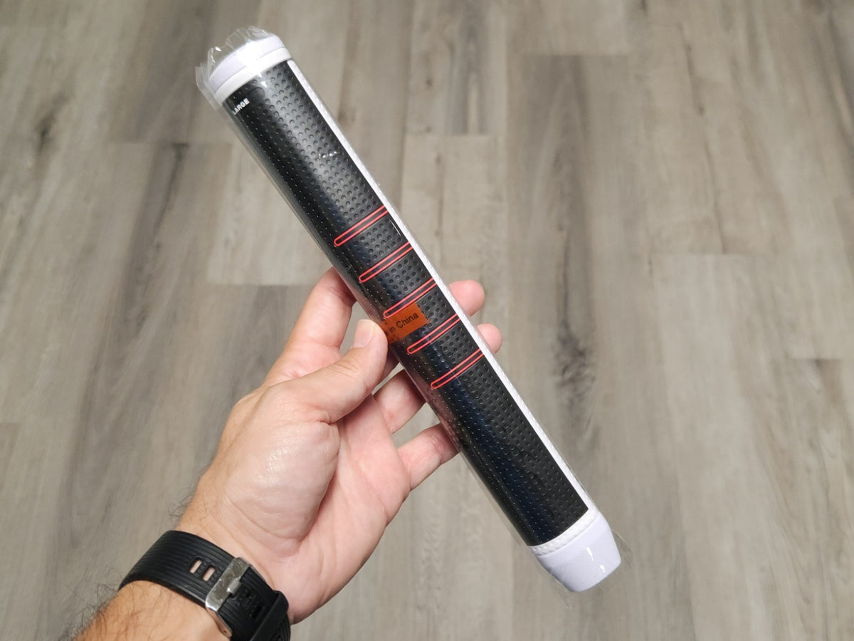 Golf Pride Zero Taper Putter Grip Large Straight Black White Red