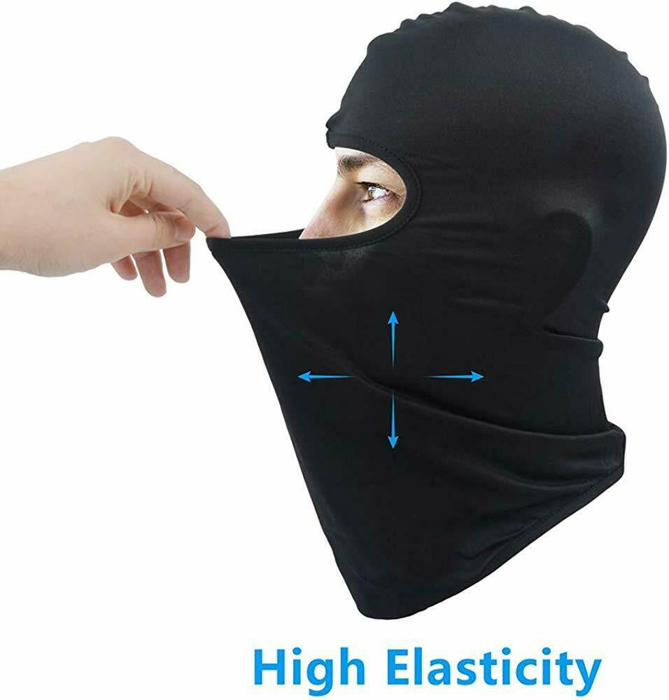 6 Pack Men Women Balaclava Face Mask Lightweight Neck Gaiter for Ski Motorcycle