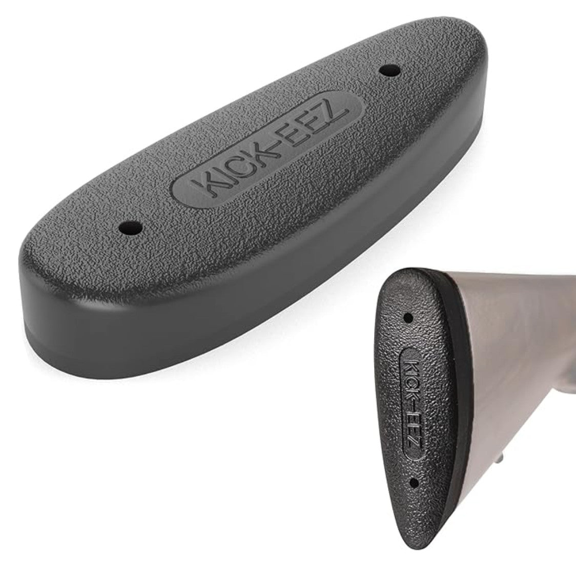 All-Purpose Recoil Pad with Sorbothane for Shotgun & Rifle - Grind-to-Fit, Made in USA